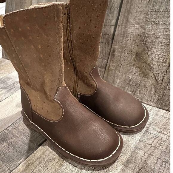 Livie & Luca Vega Toddler Boots - Size 10 Sable - Picture 7 of 14